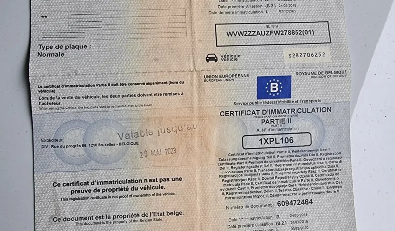 Volkswagen Golf 7 1.2 TSI Trendline prête à être immatriculée complet
