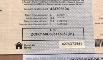 IVECO DAILY – 2016 V 3.0 50C18 4350 AUTO complet