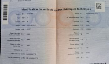 Citroën Jumpy 1.5 HDI Club 2019 / 7200€ complet